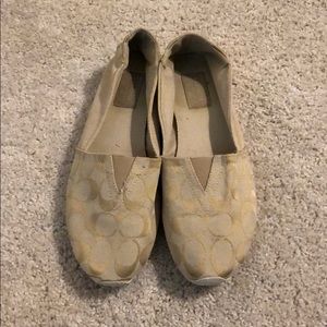 Coach Signature Canvas Espadrilles